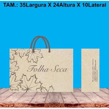 Imagem de Sacola em papel personalizada cores variadas - CASSIA PERSONALIZADOS