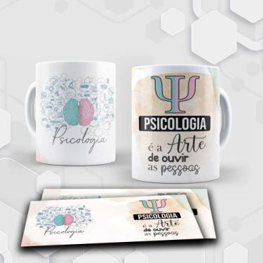 Imagem de Caneca profissões: Psicologia - LiveSub
