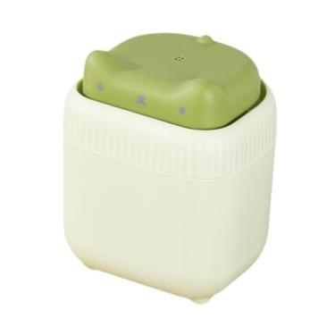 Imagem de Bothyi Pia da cozinha dispensador de sabão bomba garrafa esponja titular bonito fácil recarregar dispensador líquido de lavar louça para o presente do hotel, Verde