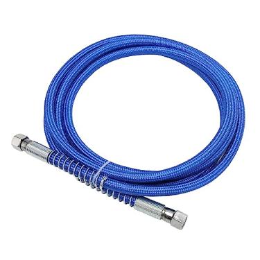 Imagem de Mangueira a Vapor de 9,8 Pés, Resistentes de Alta Temperatura Silicone Borracha Steam Tube Mangueira de Vapor de Alta Pressão para Todos Os Ferros a Vapor, 0,7mpa, Azul