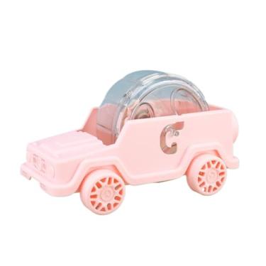Imagem de Hamster roda de corrida em forma de carro, roda de corrida de plástico para hamster (rosa, P)