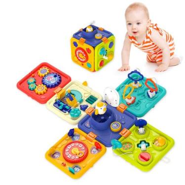 Imagem de Brinquedos sensoriais educacionais Busy Board WIIBAAHO Montessori 1-2Y