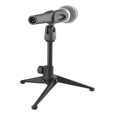 Imagem de Mini Suporte Hélice Microfone Mesa Podcast Gravação Estudio - Waver, P