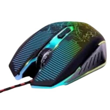 Imagem de Mouse Gamer de 3600 DPI e LED Com Fio e USB Ópitico Ergônomico 7 Botões Programáveis, 4 Velocidades, Alta Precisão para PC e Notebook