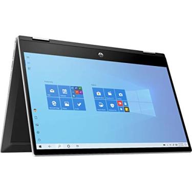 Imagem de Notebook HP 2020 Pavilion X360 2 em 1 conversível de 14 polegadas HD sensivel ao toque, 10ª geração Intel Core i3-1005G1, 8GB Ram, 128GB Ssd, Wi-Fi, Webcam, Win 10 S