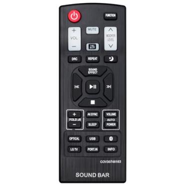 Imagem de COV30748163 Controle remoto de substituição aplicável para LG Micro Sound Bar LAS355B LAC450B LAS350B S35A1-W
