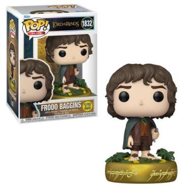 Imagem de Boneco Funko Pop! O Senhor dos Anéis - Frodo Bolseiro (Glow) - Candide