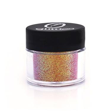 Imagem de GLITTIES - Cinnabar - Grau cosmético extra fino (0,15 cm) Pó de glitter solto seguro para a pele! Perfeito para maquiagem, tatuagens corporais, rosto, cabelo, lábios, sabonete, loção, arte de unhas
