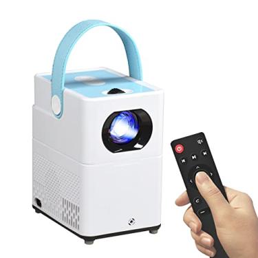 Imagem de Projetor portátil 1080p PHD para casa, vídeo, 720p, pequeno projetor para TV Stick/Laptops/PC/HDMI/USB