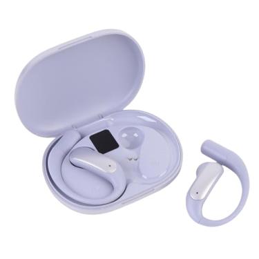Imagem de Goshyda AI Translation Earbuds 144 Idiomas Tempo Real Com Cancelamento de Ruído Mic | Bluetooth 5.4 Sem Fio para Viagens | Modo único Duplo para Reuniões de Negócios (Roxo)