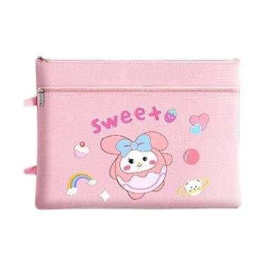 Imagem de oshhni Organizador de documentos para bebês, pasta de documentos, caixa de memórias, com zíper, para meninos e meninas, pasta organizadora de arquivos para