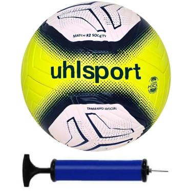 Imagem de Bola Society Uhlsport Match R2 com Bomba de Ar-Unissex