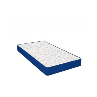Imagem de Colchão D23 Solteiro – Suede Azul - 88 x 188 x 12 cm