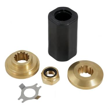 Imagem de QIKIRUO 835257K12,835257Q12 Flo-Torq Reflex HUB KIT compatível com Mercury/Mariner 40-60 HP quatro tempos (não Bigfoot) Reflex Drive Sleeve (#8M0047148)