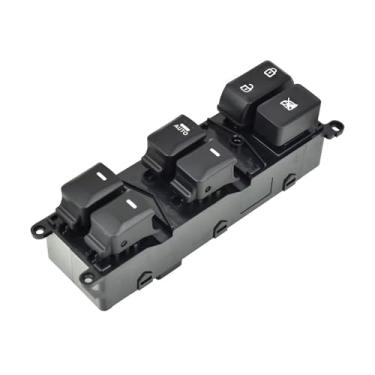 Imagem de Botão do interruptor de controle do vidro elétrico dianteiro esquerdo, interruptor mestre do elevador de vidro elétrico 93570-1W155 para Rio 4 portas 2012-2015