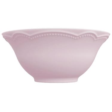 Imagem de Bowl Tigela Sobremesa Rosa Fractal Relevo Cottage 510 ml
