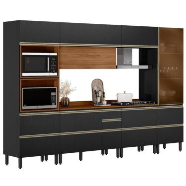 Imagem de Cozinha Modulada 6 Pecas 330 cm MDF DP3301 Demartez