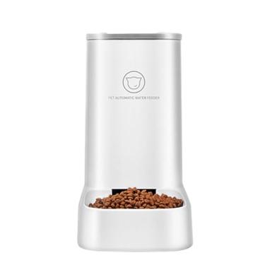 Imagem de Dispenser de Comida para Pets Água Automático Seca Bacia Cachorro Gato