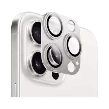 Imagem de Capa De Anel De Lente De Metal Para iPhone 15 16 pro Max Protetor De L