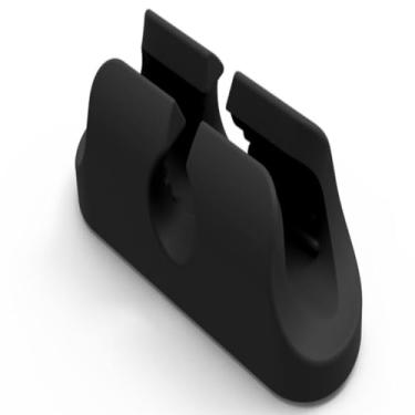 Imagem de Pacote com 4 porta-canetas autoadesivas, de silicone, durável, rápido, seguro, flexível, organizador de mesa, parede/quadro branco para canetas, marcadores, lápis – Aproveite o espaço organizado