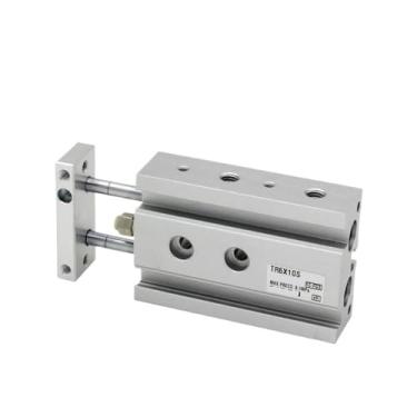 Imagem de PXNQMTJM Cilindro de haste dupla série TR 25 mm cilindro de rolamento deslizante TR25X30S TR25X50S TR25X60S (Cor: TR25X100S)