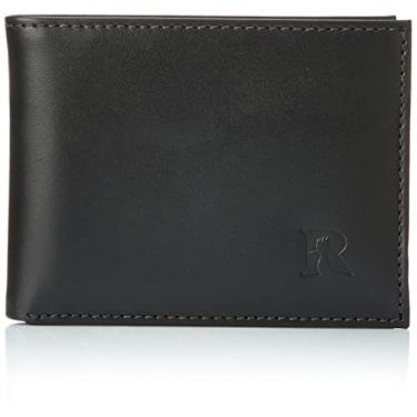 Imagem de Carteira De Couro Basica Natal, Reserva, Masculino, Preto, U