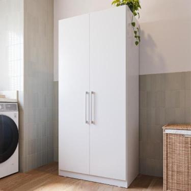 Imagem de Armário Multiuso 2 Portas Lavanderia Cozinha Grande Rimo - Móveis Rimo