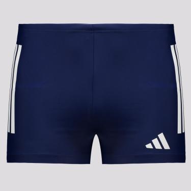 Imagem de Sunga Adidas Boxer 3 Stripes BLD Marinho-Masculino