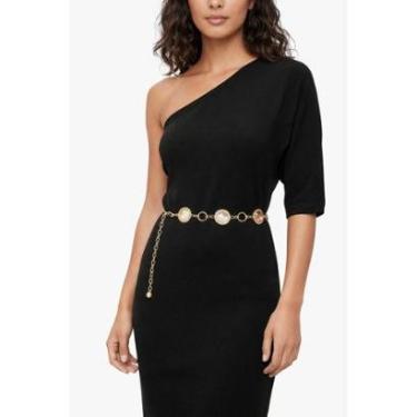Imagem de Cinto Corrente D Bell Outelet Fashion Dourado-Feminino