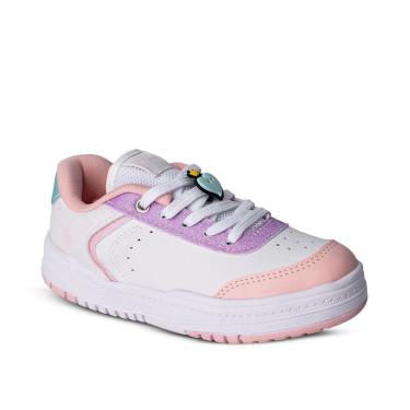 Imagem de Tênis Infantil Menina Kidy K360 Respitec Branco Belinha 28 ao 36