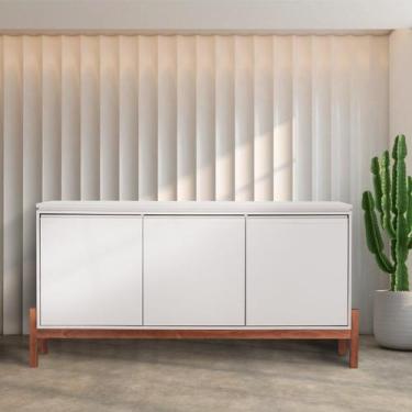 Imagem de Buffet 3 Portas TIê CabeCasa MadeiraOriginals Off White - CabeCasa Mad