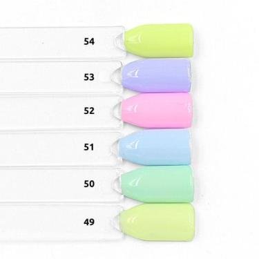 Imagem de Esmalte em gel 12ml d&z ice cream tons pasteis uv led,  54 AMARELO