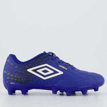 Imagem de Chuteira Umbro Class Neo Campo Juvenil Azul, 36