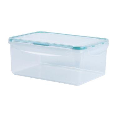 Imagem de Pote 2300 Ml Hermético De Plástico Transparente Retangular - Oikos