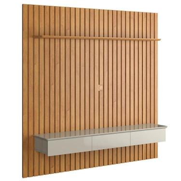 Imagem de Home Suspenso Ripado Antares 1.8 Sala TV Até 75 Polegadas