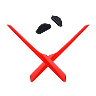 Imagem de Mryok Bocal de substituição para óculos de sol Oakley Valve New 2014, Vermelho, One Size