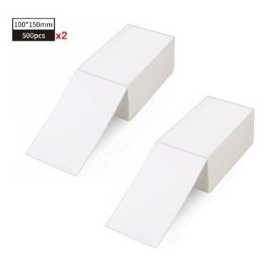 Imagem de Kit 1000 Etiquetas Para Impressora Térmica 100x150 S/Ribbon Deliquadro