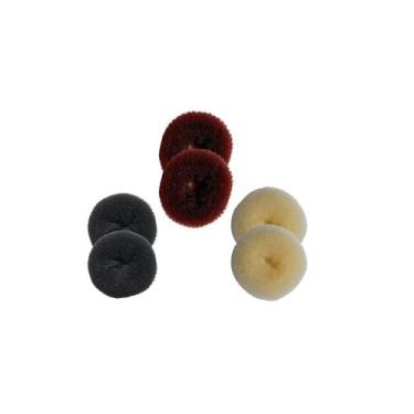 Imagem de enchimento Rosquinha Coque de cabelo volume donuts esponja - Laço&Rede