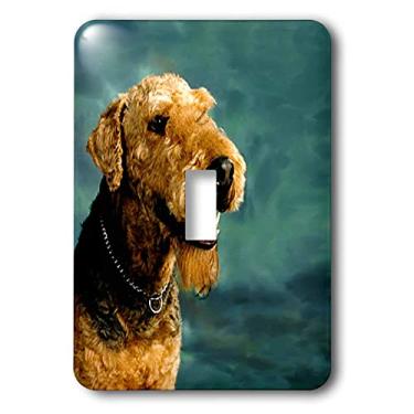 Imagem de 3dRose Airedale Terrier – Interruptor único (lsp_854_1), varia