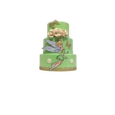 Imagem de Bolo Fake Sininho 3 Andares - Catavento