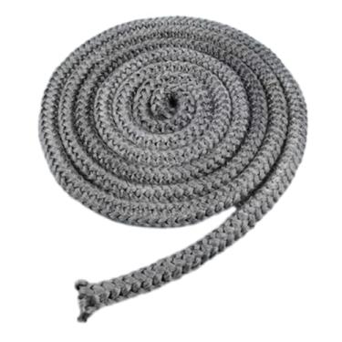 Imagem de ＫＬＫＣＭＳ Junta de vedação de corda de fibra de vidro, resistente a altas temperaturas, substituição de segurança, cordas de vedação de porta de fogão para, 0.39 polegadas x 118 p