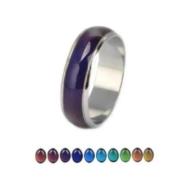 Imagem de Anel Do Humor Muda De Cor Alta Qualidade - aro 23 - Giog Joias