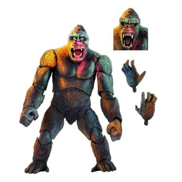 Imagem de NECA Boneco King Kong Ilustrated Color Edition