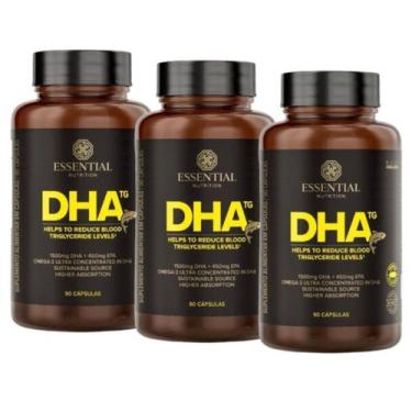 Imagem de Kit 3x DHA Tg (1000mg) - 90 Cápsulas - Essential Nutrition