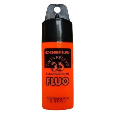 Imagem de Tinta Relevo 3d Corfix Fluorescente 35ml 1002 - 14800, 1010 - LARAN. F