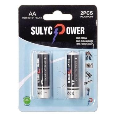 Imagem de Pilha Aa Pequena Comum Plus Atacado Caixa Com 24 Unidades - SULYC POWE