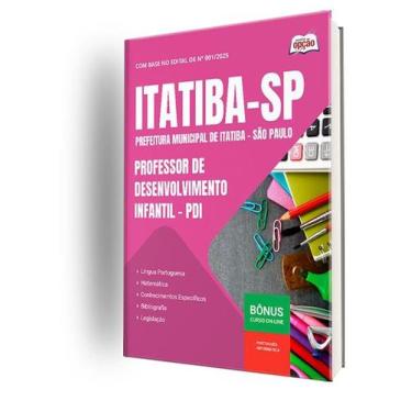 Imagem de Apostila Prefeitura de Itatiba - SP  - Professor de Desenvolvimento In