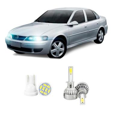 Imagem de Lampada Led Farol Alto Chevrolet Vectra 1999 A 2005 20000lm - V10, Bra