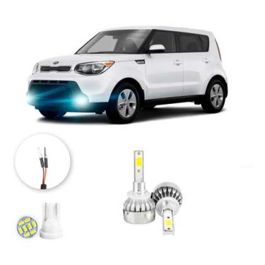 Imagem de Lampada Farol De Milha Kia Soul 2015-2016 H27 20000lm - V10, Branco