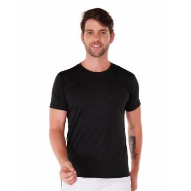 Imagem de Camiseta Uniforme Masculina Dry Fit  Lisas Sem Estampa - Força do Sol,